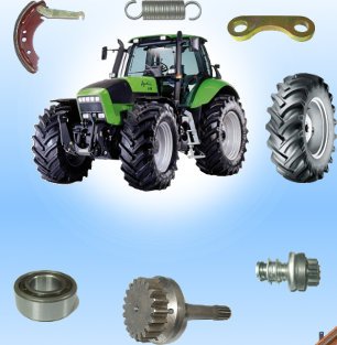 Części do ciągników i maszyn rolniczych